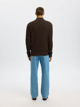 Selected Homme - Half Zip Knit in Delicioso
